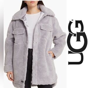 UGG Frankie Uggfluff Shirt Jacket*NWT